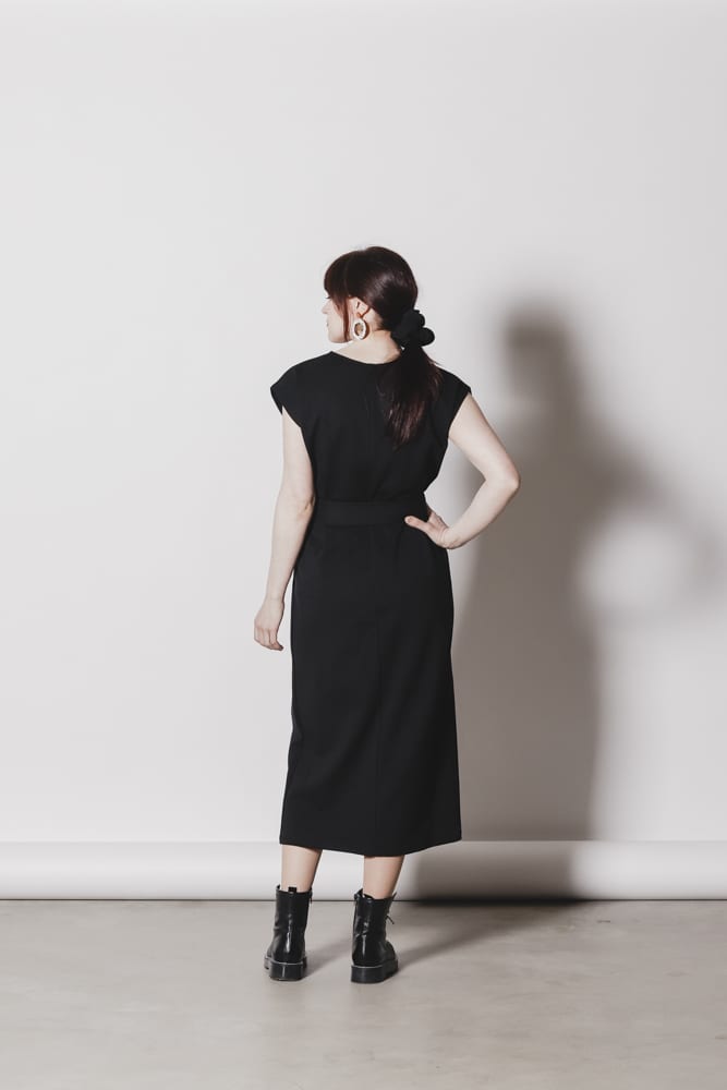 Nicola Vest Dress Black