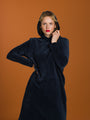 Aarrelabel - Silvia Dress Blue Velvet, image no.6