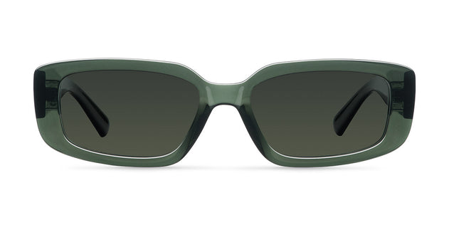 Akin Sunglasses Fog/Olive Green