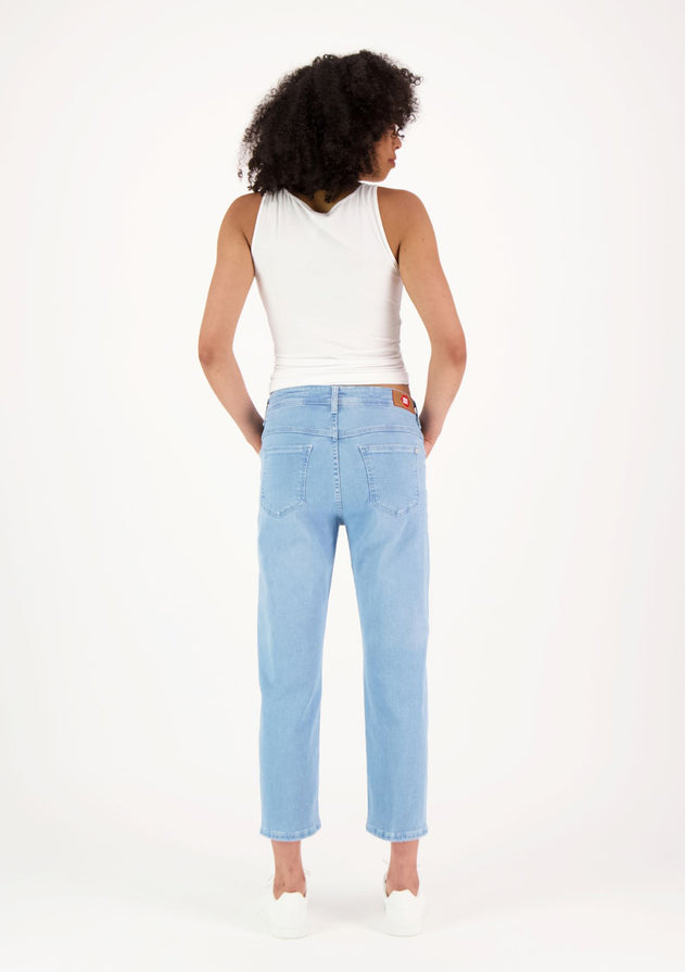 Alice Ankle Length Straight Jeans Blue