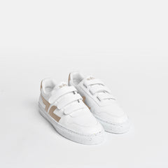 Alpha Velcro Sneakers White / Beige