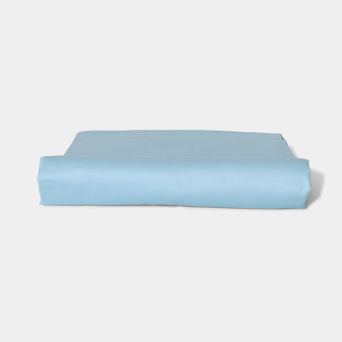 Cotton Sateen Sheet Light Blue
