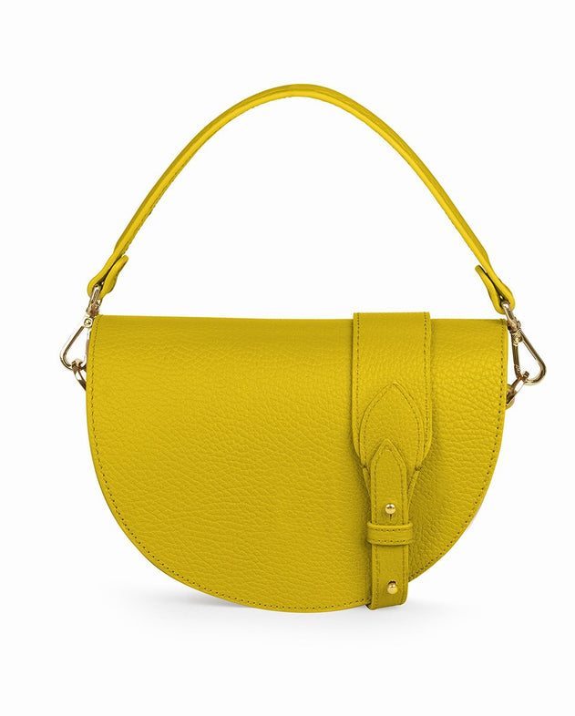 Leandra Saddle Bag Mustard Yellow