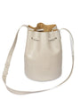 LEANDRA - Leandra Bucket Bag Croco Soft Pearl, image no.3