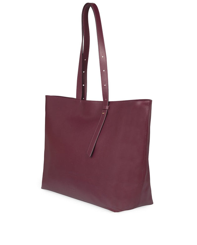 Leandra Shopping Bag Burgundy