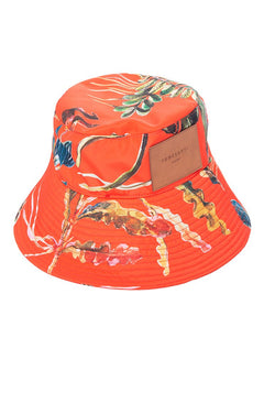 Busa Bucket Hat Hydrophyte Red