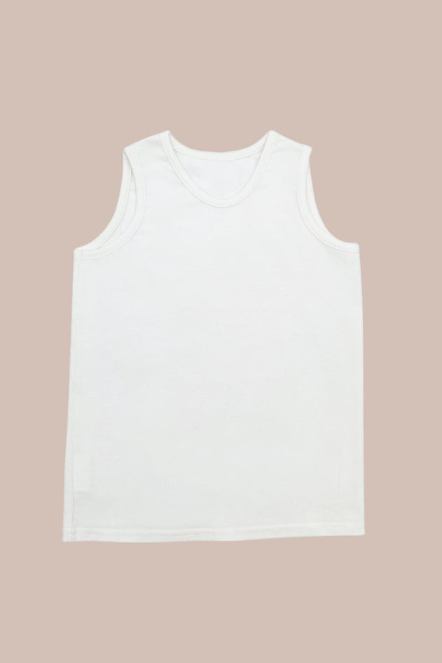 Kids' Tank Top White