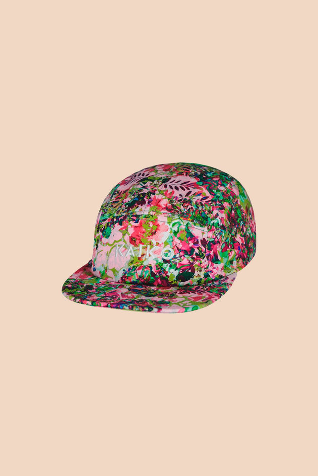 Kids' Cap Blooming Forest Bright