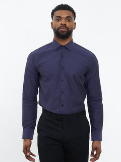 Dress Shirt Dark Blue