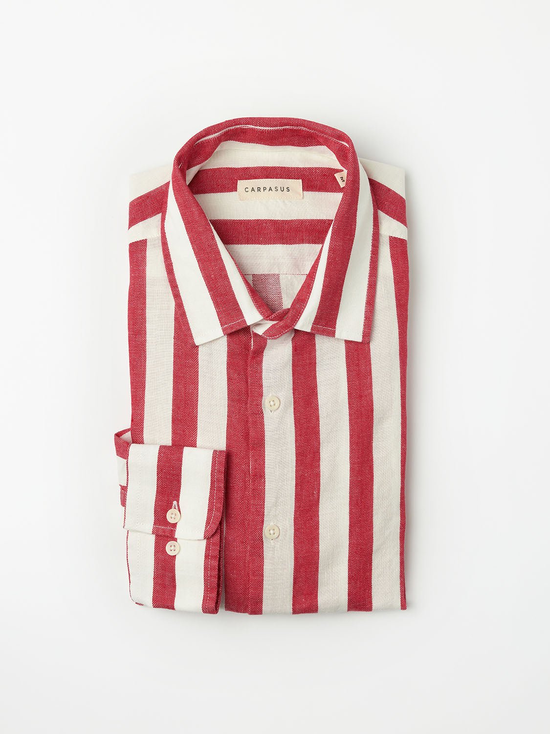 Maggia Linen Shirt Red