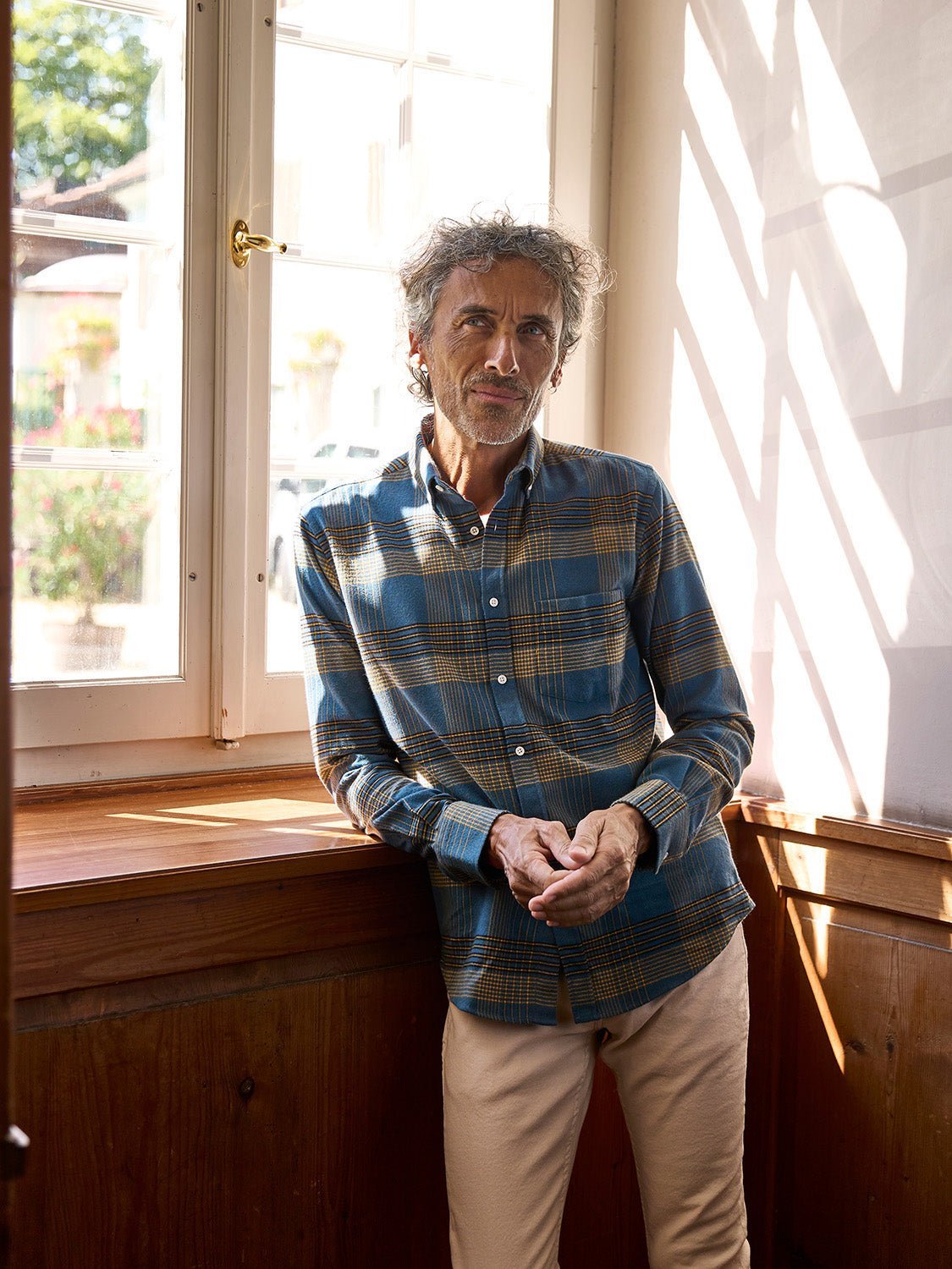 Ursido Flannel Shirt Blue