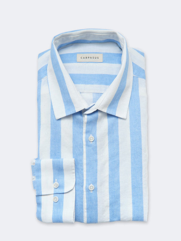 Maggia Linen Shirt Blue