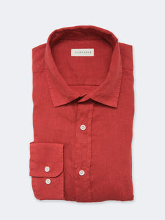 Nuve Linen Shirt Red