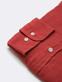 Nuve Linen Shirt Red