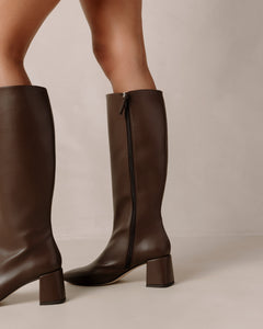 Chalk Boots Umber Brown