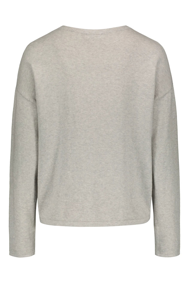 Clear Cotton Cashmere Knit