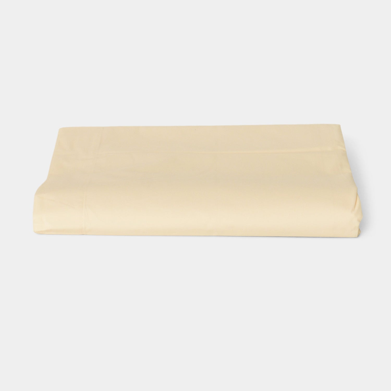 Cotton Percale Sheet Cream
