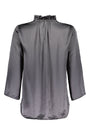 Voglia - Darlyn High Collar Blouse Graphite Grey, image no.2