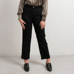 Wide Leg Jeans Classic Black