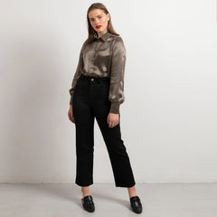 Wide Leg Jeans Classic Black