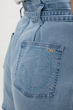 Montana Denim Shorts Sky