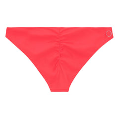 Batur Ruched Bikini Bottom Heat