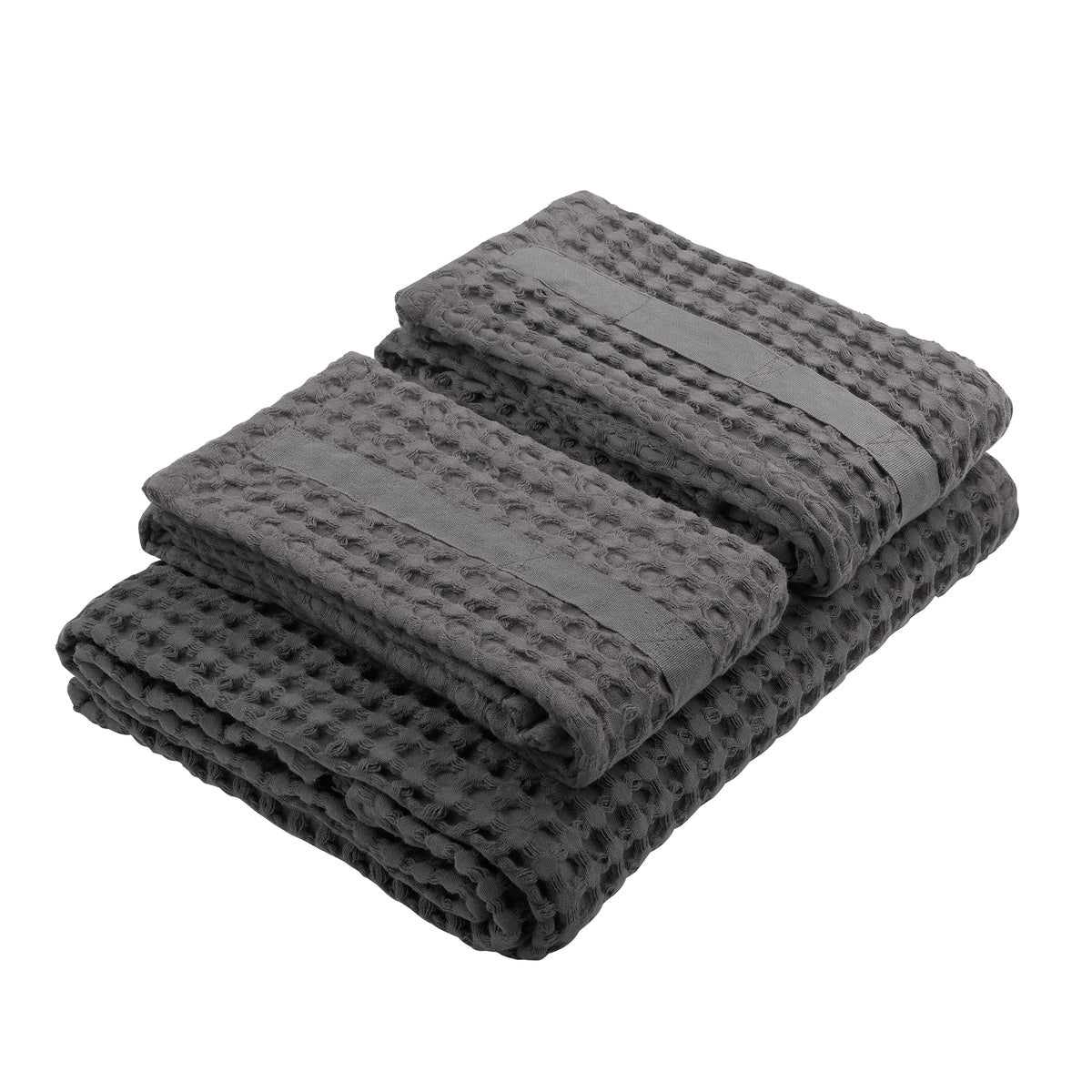 Big Waffle Gift Set Dark Grey