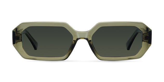 Esi Sunglasses Stone/Olive Green