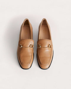 The Modern Moccasin Tan With Hardware