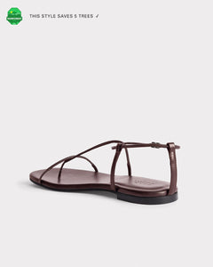 The Evening Sandal Chocolate Brown