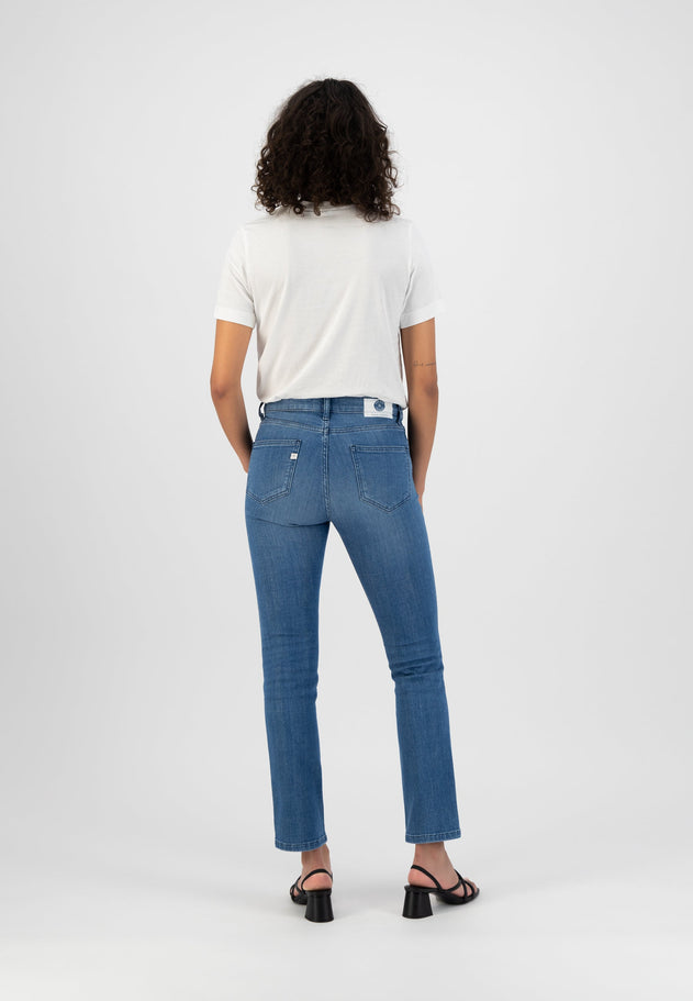 Faye Straight Jeans Authentic Indigo