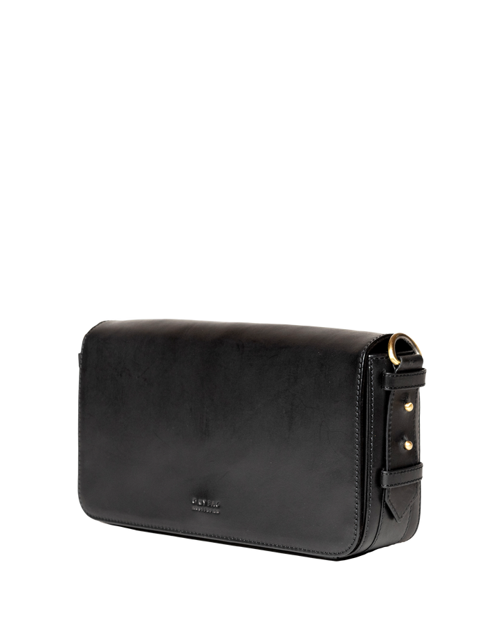 O My Bag - Gina Baguette Black Classic Leather