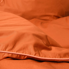 Cotton Percale Sheet Ginger