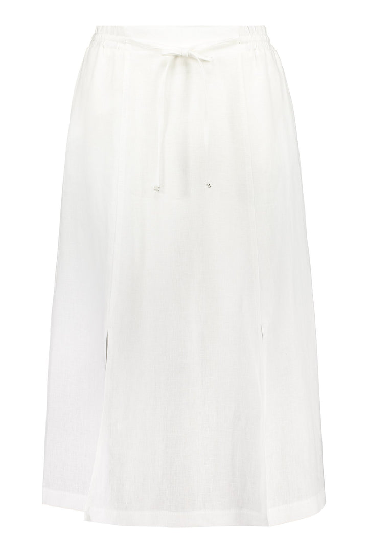 Voglia - Greta Linen Skirt White