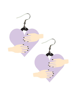Halaus Earrings Lavender