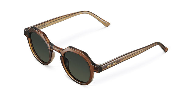 Hasan Sunglasses Brown/Olive Green