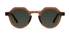 Hasan Sunglasses Brown/Olive Green