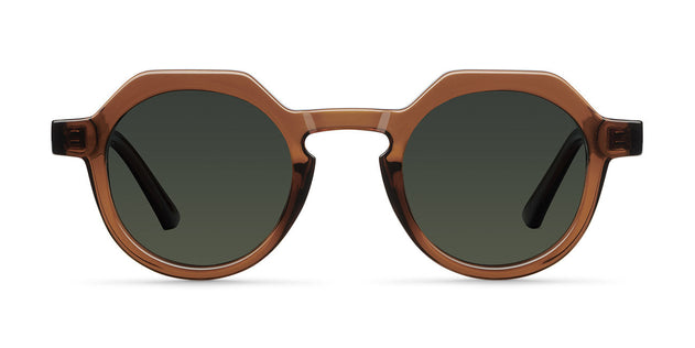 Hasan Sunglasses Brown/Olive Green