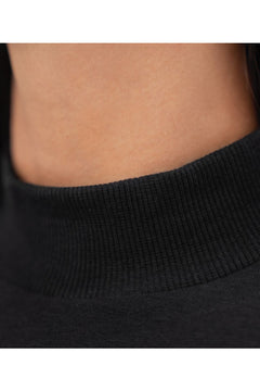 Doha DIA High Neck Sweater Black Sand