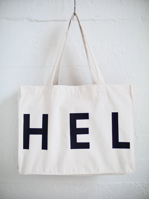 HEL N° 5 Shopper Bag Raw White