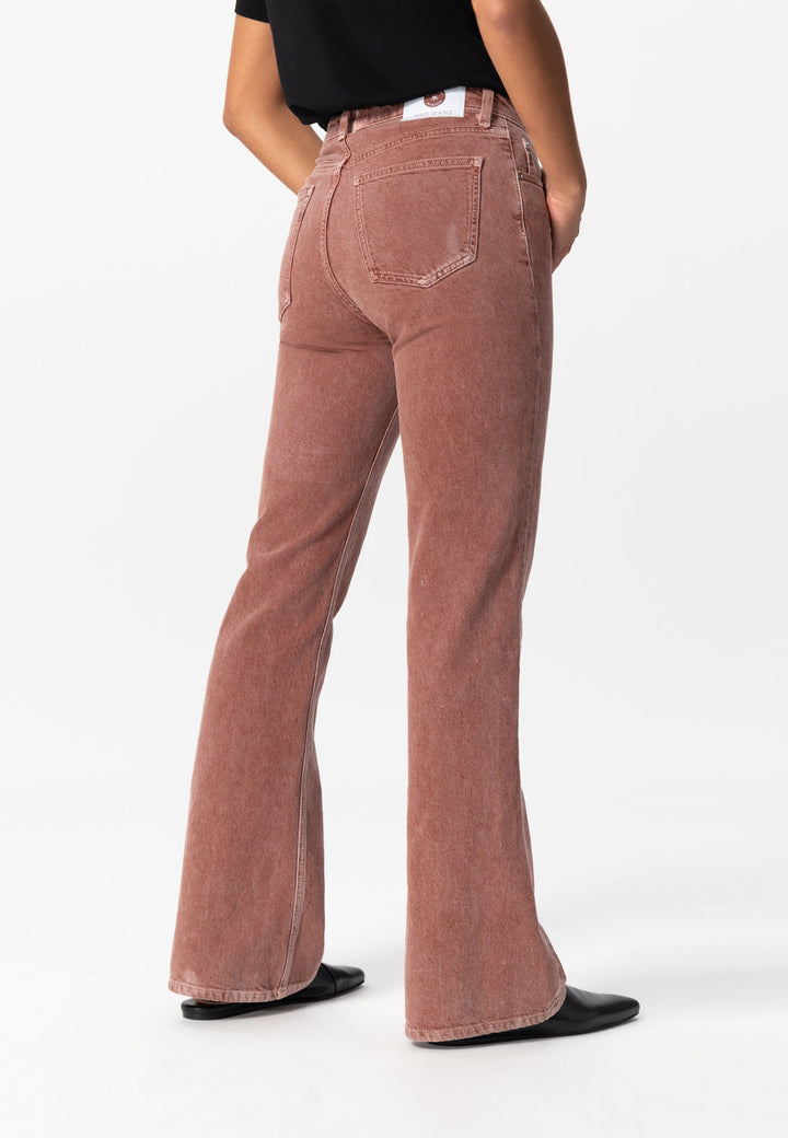 Mud Jeans - Isy Flared Jeans Brick