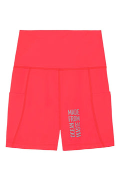 Lean High-Waist Mini Shorts Statement Heat