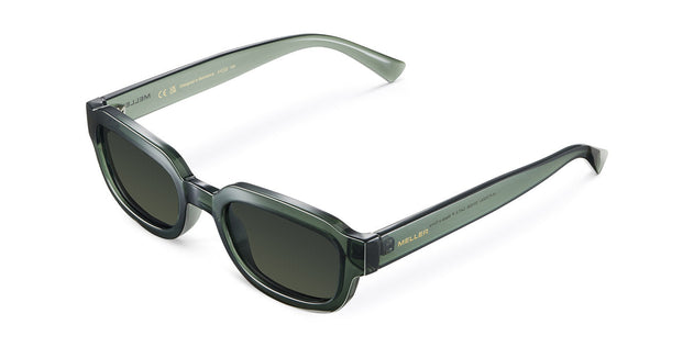 Jamil Sunglasses Fog/Olive Green