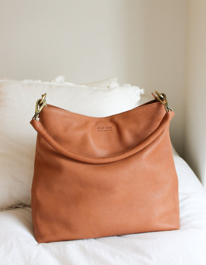O My Bag - Janet Wild Oak Soft Grain Leather