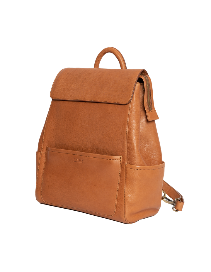 O My Bag - Jean Backpack Soft Grain Leather Wild Oak