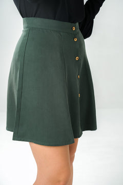 Parrotia Skirt Green