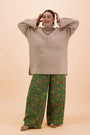 KAIKO - Half-Zip Wool Sweater Barley, image no.3