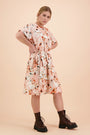 KAIKO - T-Shirt Dress Peach Blush, image no.3