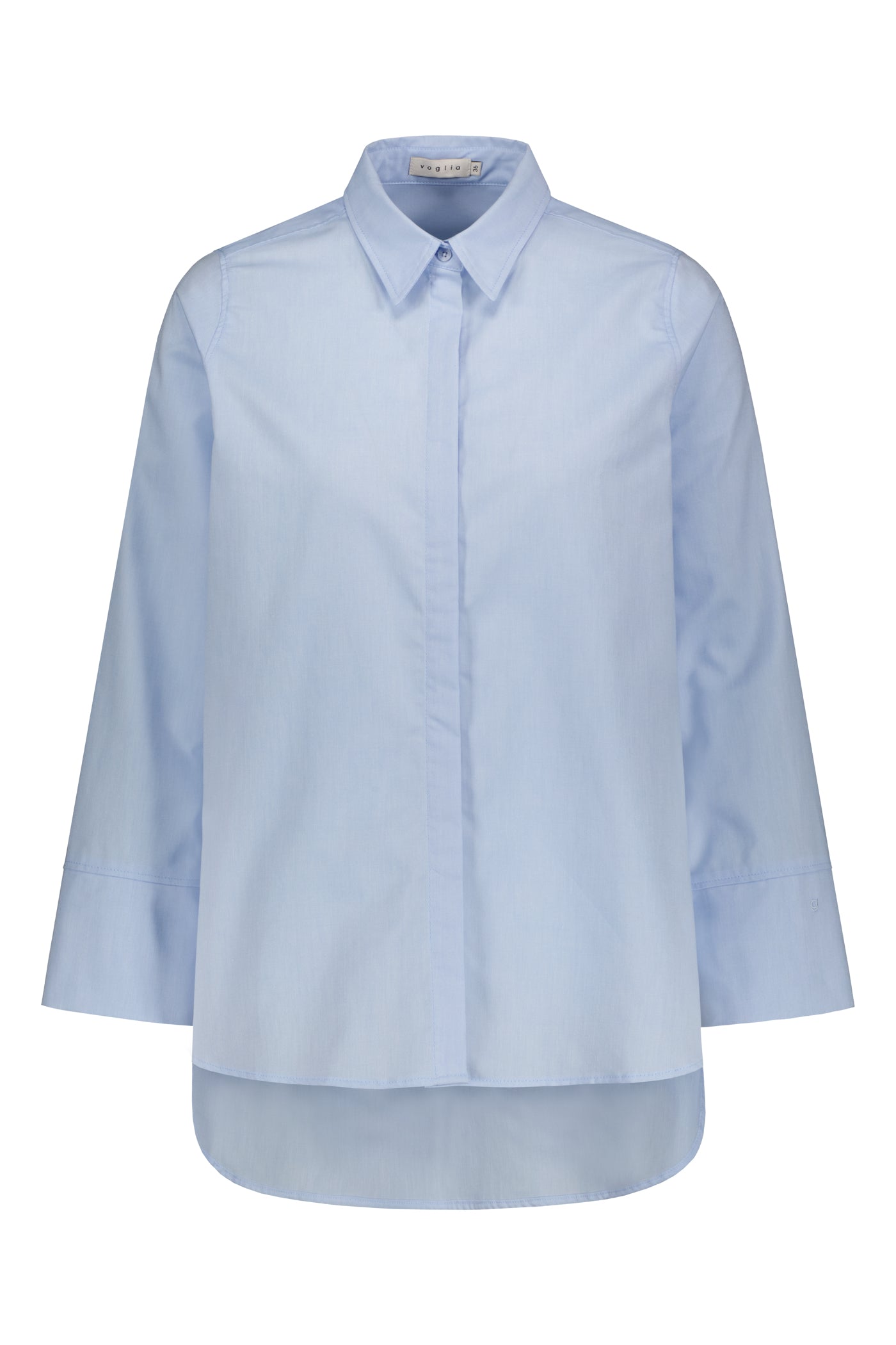 Karolina Cotton Shirt Light Blue