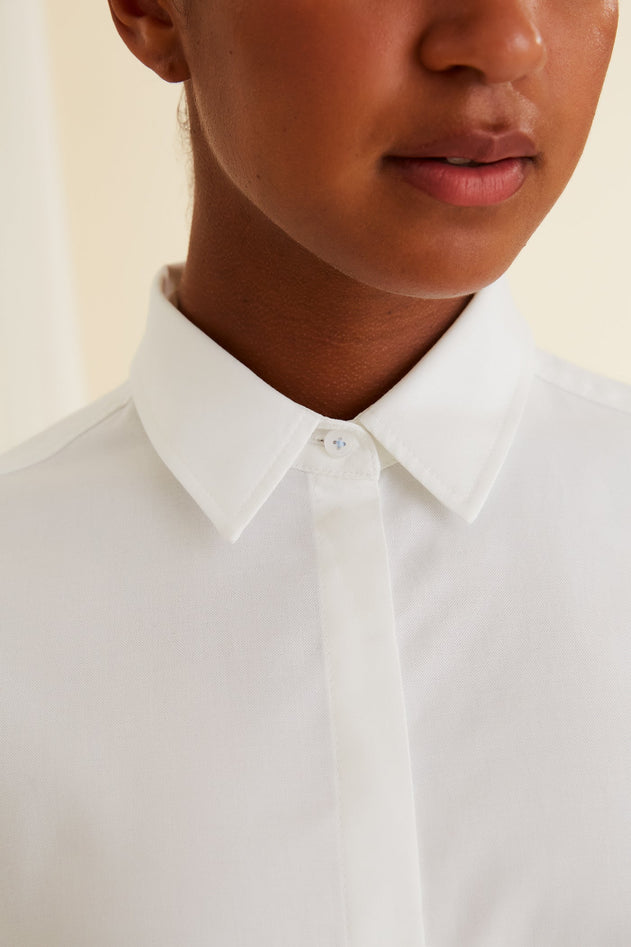 Karolina Cotton Shirt White